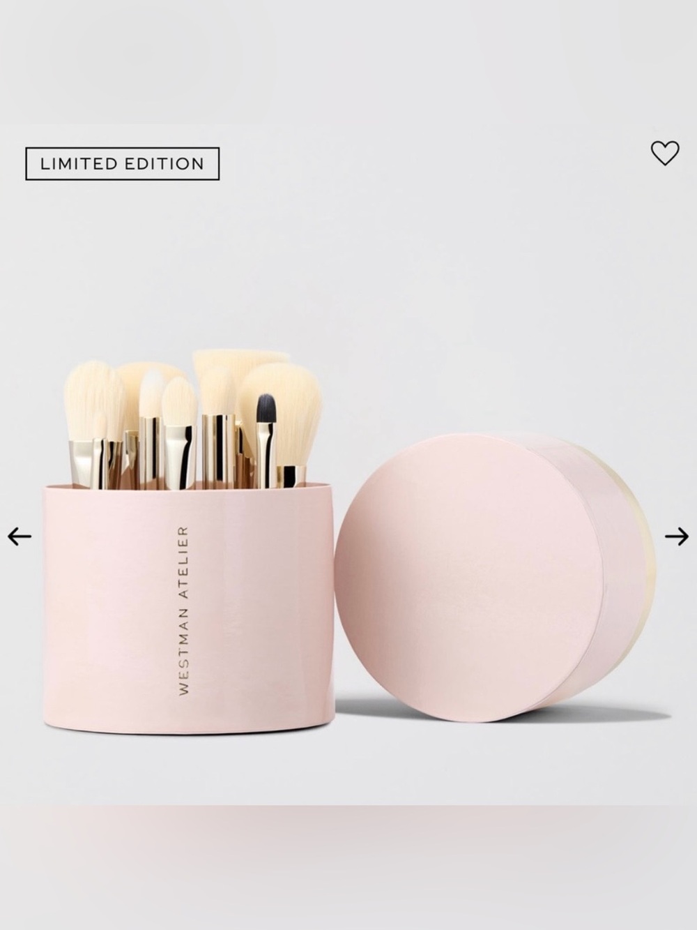 Westman Atelier Blush Pink Brush Set - Picture 2 of 2